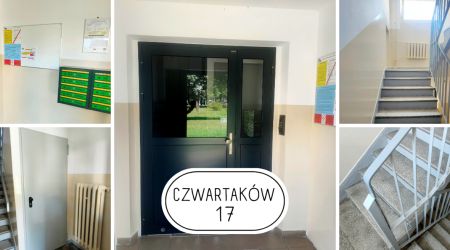 OSIEDLE CZWARTAKÓW <br />Siedemnastka przemalowana