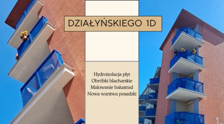 OSIEDLE DZIAŁYŃSKIEGO <br />Balkony jak nowe