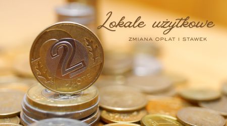 KOREKTA OPŁAT <br />Lokale użytkowe