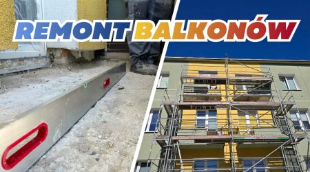 LUBOŃ <br />Balkony remontowane