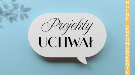 WALNE ZGROMADZENIE <br />Projekty uchwał