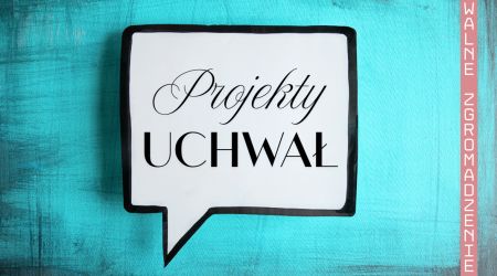 WALNE ZGROMADZENIE <br />Projekty uchwał