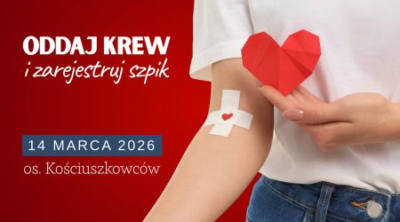AKCJA POBORU KRWI <br />os. Kościuszkowców
