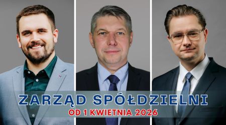 ZMIANY W ZARZĄDZIE SPÓŁDZIELNI <br />od 1 kwietnia 2026