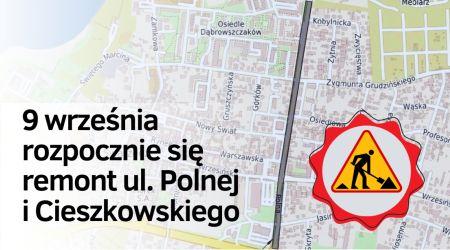 UMiG SWARZĘDZ <br />Remont ul. Polnej-Cieszkowskiego