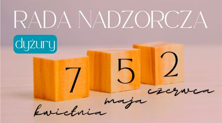 RADA NADZORCZA <br />Harmonogram dyżurów